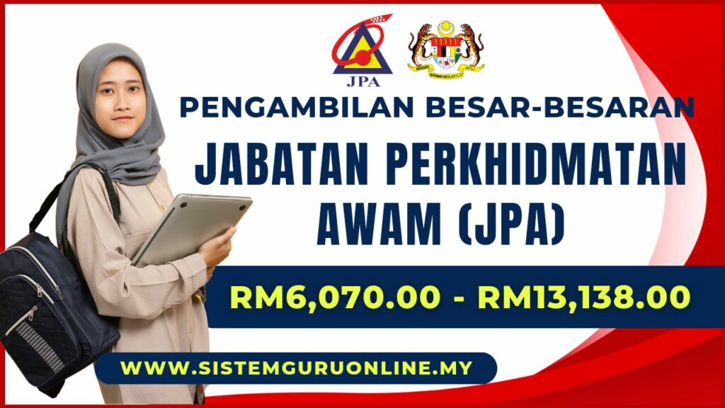 Jawatan Kosong Jabatan Perkhidmatan Awam JPA Tahun 2023