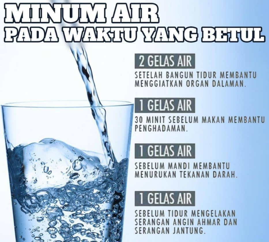 Manfaat Air Mineral Untuk Kesihatan Anda