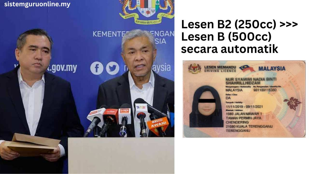 Kerajaan Akan Naikkan Lesen B2 Naik Ke Lesen B Secara Automatik ...