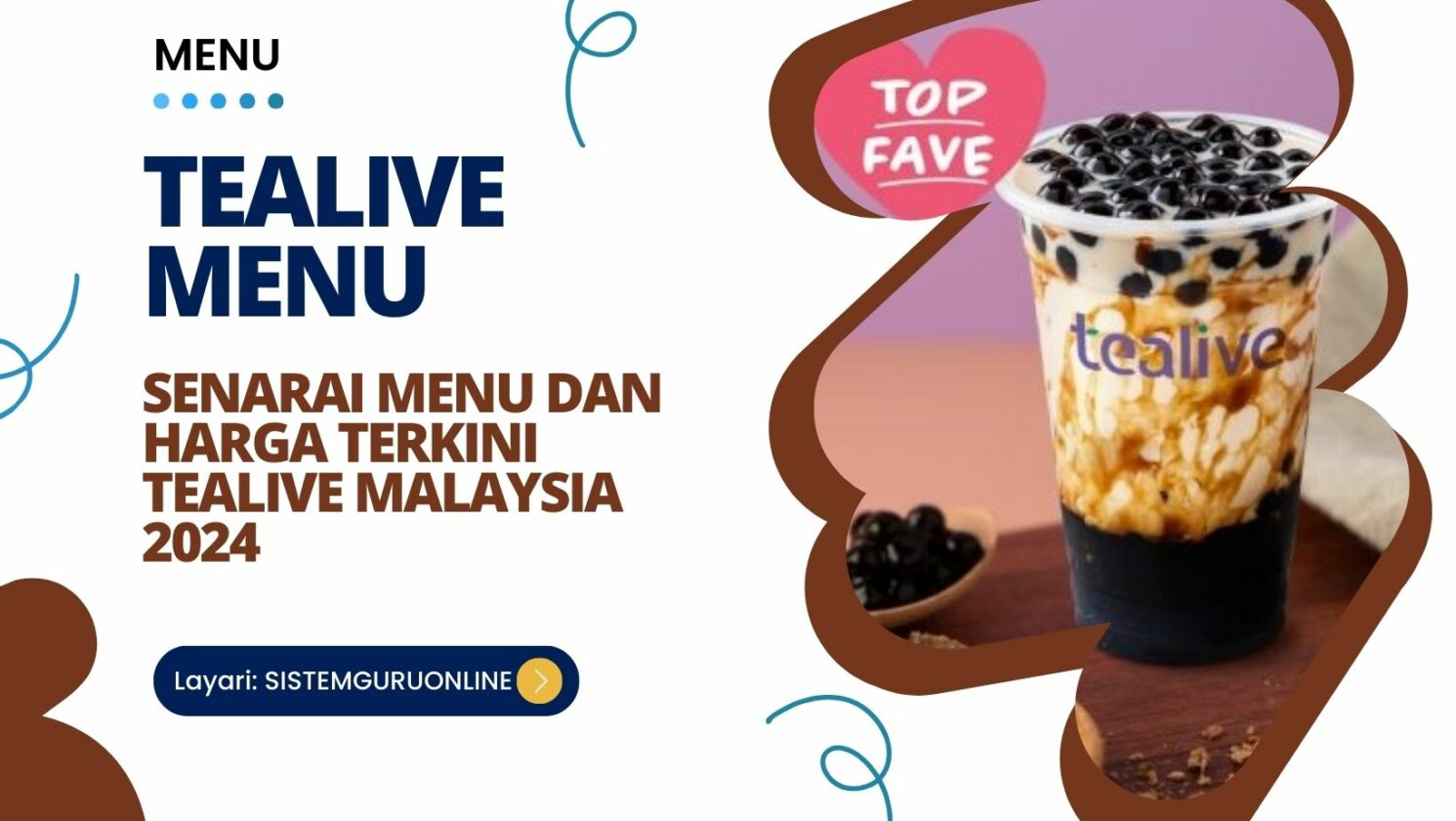 Tealive Menu Senarai Menu Dan Harga Terkini Tealive Malaysia