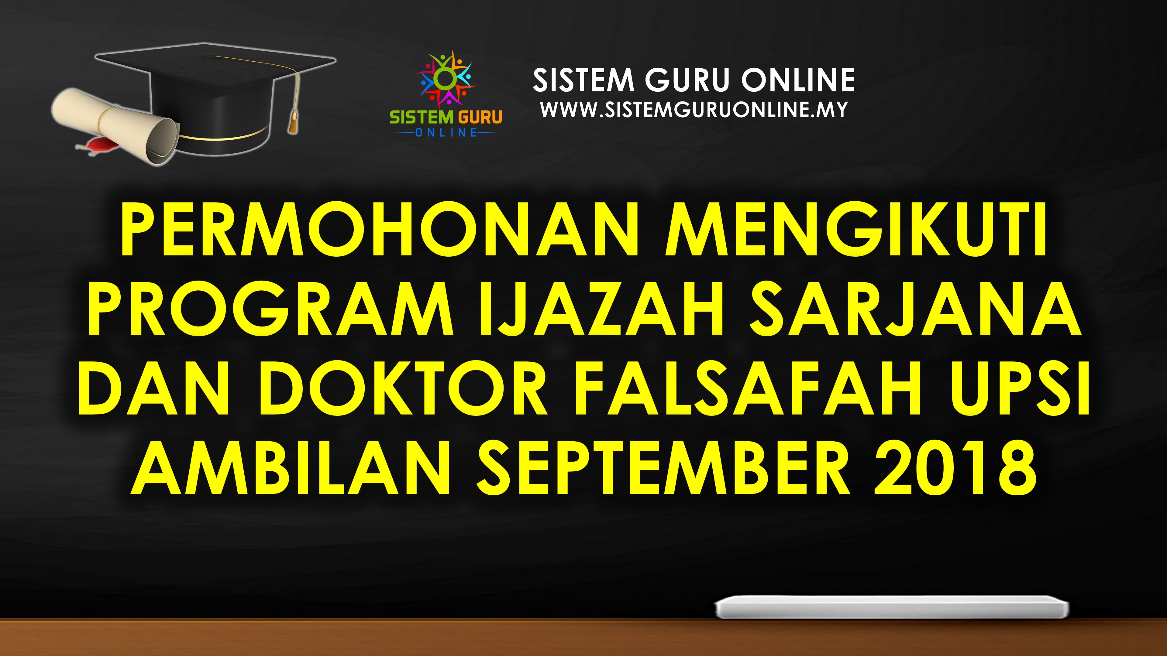 Permohonan Mengikuti Program Ijazah Sarjana dan Doktor 