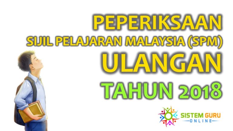 Peperiksaan Sijil Pelajaran Malaysia (SPM) Ulangan Tahun 2018