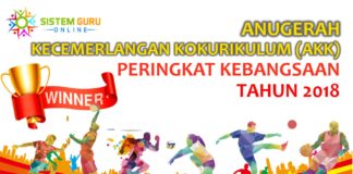 Anugerah Kecemerlangan Kokurikulum (AKK) Peringkat Kebangsaan 2018