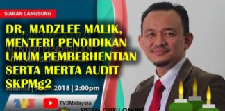 Dr Madzlee Malik, Menteri Pendidikan Umum Pemberhentian Serta Merta Audit SKPMg2