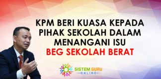 KPM Beri Kuasa kepada Pihak Sekolah dalam Menangani Isu Beg Sekolah Berat
