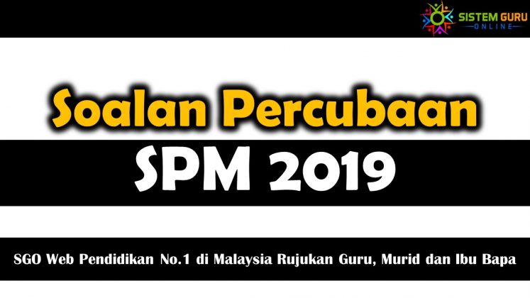 Soalan Percubaan SPM 2019 Negeri Johor Matematik Tambahan Kertas 1