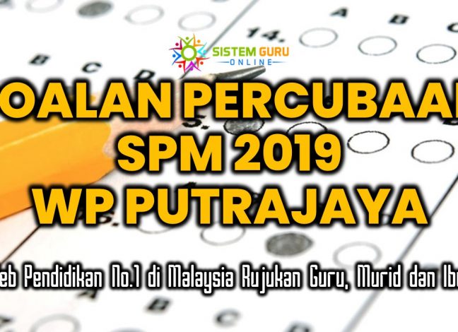 Bank Soalan Percubaan SPM 2018 Negeri Pahang Pelbagai Subjek