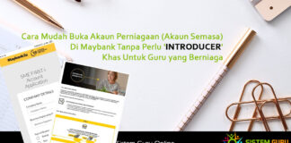 Cara Mudah Buka Akaun Perniagaan (Akaun Semasa) Di Maybank Tanpa Perlu ‘INTRODUCER’ Khas Untuk Guru yang Berniaga Tahun 2020