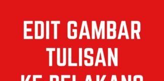 1 Cara Edit Gambar Yang Mempunyai Tulisan di Background dengan Effective