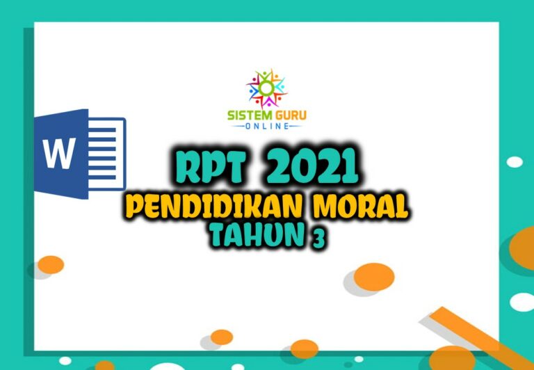RPT 2021 Pendidikan Moral Tahun 3