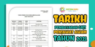 Tarikh Pembayaran Gaji 2021 Tarikh Pembayaran Gaji 2021