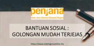 BANTUAN SOSIAL : GOLONGAN MUDAH TERJEJAS TAHUN 2020 BANTUAN SOSIAL