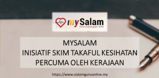 MYSALAM | INISIATIF SKIM TAKAFUL KESIHATAN PERCUMA OLEH KERAJAAN 2020