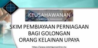 SKIM PEMBIAYAAN PERNIAGAAN BAGI GOLONGAN ORANG KELAINAN UPAYA OFFICIAL TAHUN 2021