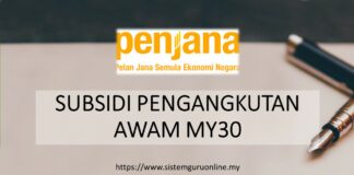 SUBSIDI PENGANGKUTAN AWAM MY30 SUBSIDI PENGANGKUTAN AWAM MY30