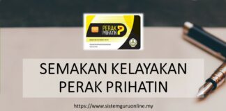 SEMAKAN KELAYAKAN PERAK PRIHATIN TAHUN 2021 OFFICIAL