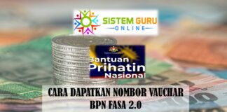 OFFICIAL CARA DAPATKAN NOMBOR VOUCHER BPN FASA 2.0 (TEBUS DI BSN)