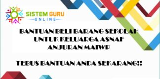 BANTUAN BELI BARANG SEKOLAH UNTUK KELUARGA ASNAF RM250-RM400 ANJURAN MAIWP YANG OFFICIAL