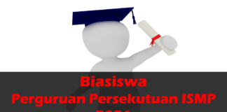 Biasiswa Perguruan Persekutuan ISMP 2021 Biasiswa Perguruan Persekutuan ISMP 2021