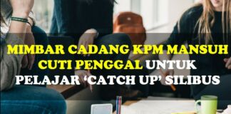 MIMBAR Cadang Mansuh Cuti Penggal