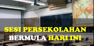 Pra Sekolah, Tahun Satu & Tahun Dua Kembali bersekolah Hari Ini 2021 SESI PERSEKOLAHAN BERMULA HARI INI