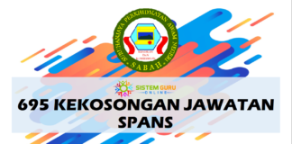 Jawatan SPANS Ada 695 Kekosongan Untuk di Isi Segera 695 Kekosongan Jawatan SPANS