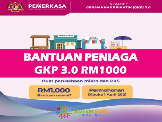 Bantuan Peniaga GKP 3.0 RM1000