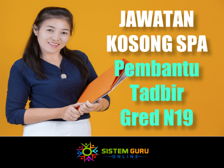 pembantu tadbir gred n19