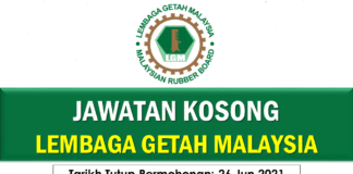 Jawatan Kosong Lembaga Getah Malaysia