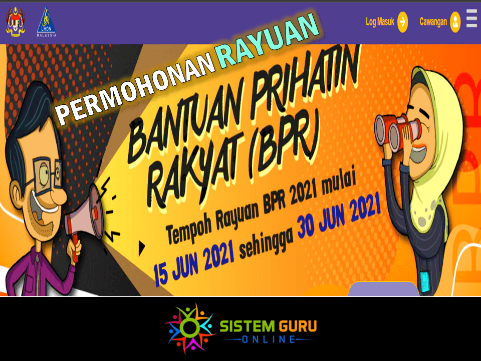 Permohonan Rayuan Bantuan Prihatin Rakyat Dibuka 15 Jun