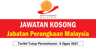 Jawatan Kosong Jabatan Perangkaan Malaysia