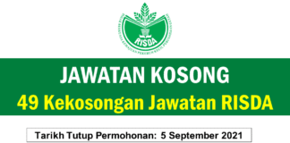 Official 49 Kekosongan Jawatan RISDA 49 Kekosongan Jawatan RISDA