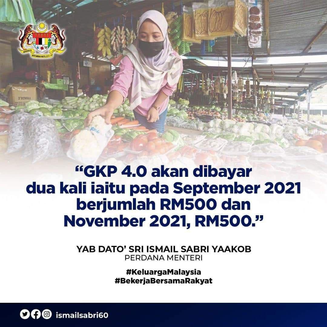 Pembayaran Bantuan Geran Khas Prihatin 4.0 dan Semakan Status