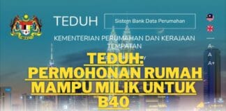 TEDUH: Permohonan Rumah Mampu Milik Untuk B40 l Cara Mohon Rumah Mampu Milik
