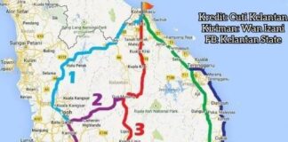 Jalan Balik Kampung Kelantan : LALUAN ALTERNATIF PULANG KE KAMPUNG DARI KUALA LUMPUR KE KELANTAN