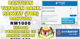 Bantuan YBR RM1000 Khas kepada Pendapatan Isi Rumah Bawah RM3000