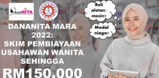 DanaNITA Official : Bantuan Skim Pembiayaan Perniagaan Khas Wanita (DanaNITA) Sehingga RM150,000! dananita 2022