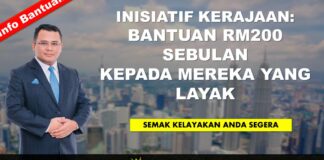 Bantuan Untuk B40 Golongan Berpendapatan Rendah: Mohon RM200 Setiap Bulan Secara Automatik