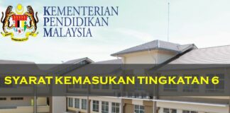 Syarat Kemasukan Tingkatan 6 syarat kemasukan tingkatan 6