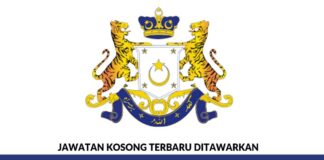 Jawatan Kosong Jabatan diRaja Johor Effective Jun 2022 jawatan kosong jabatan DiRaja Johor