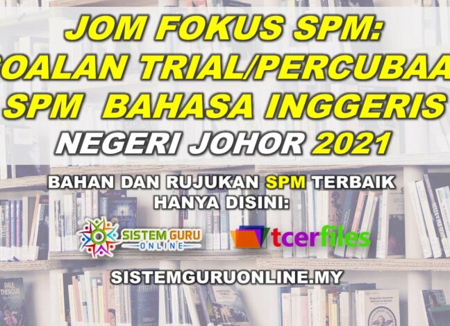 Bank Soalan Percubaan SPM 2018 Negeri Pahang Pelbagai Subjek