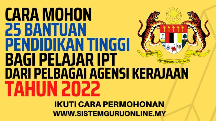 Cara Mohon 25 Bantuan Pendidikan Tinggi Bagi Pelajar IPT Effective ...