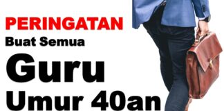 peringatan buat semua guru 40an