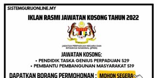 Pengambilan Jawatan Pendidik Taska Genius Perpaduan S29 Besar-Besaran Effective November 2022 Jawatan kosong Pendidik Taska Genius Perpaduan S29