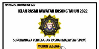 Jawatan kosong di SPRM