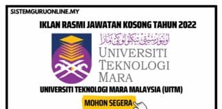 Jawatan Kosong Pembantu Tadbir N19 Di UITM iCEPS Tahun 2022