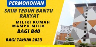 Permohonan Miliki Rumah Tahun 2023 | Skim TEDUH Bantu Rakyat