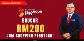 Jom Shopping Perayaan (Baucar) Dinaikkan RM200 | Ini Cara Mohon!