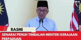 OFFICIAL SENARAI PENUH TIMBALAN MENTERI KERAJAAN PERPADUAN 2022 RASMI : SENARAI PENUH TIMBALAN MENTERI KERAJAAN PERPADUAN