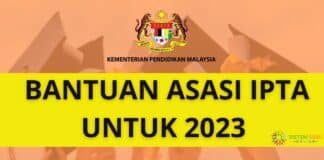 Bantuan Asasi IPTA 2023 KPM: Bantuan Asasi IPTA Bagi Tahun 2023 | Rujuk Syarat Permohonan